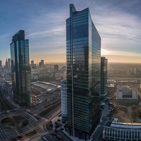 Super Red Centrum View In Town 2x Metro Fast Wifi 300 Mbs Netflix Appletv Smarttv Spotify Panorama Miasta * Warszawa